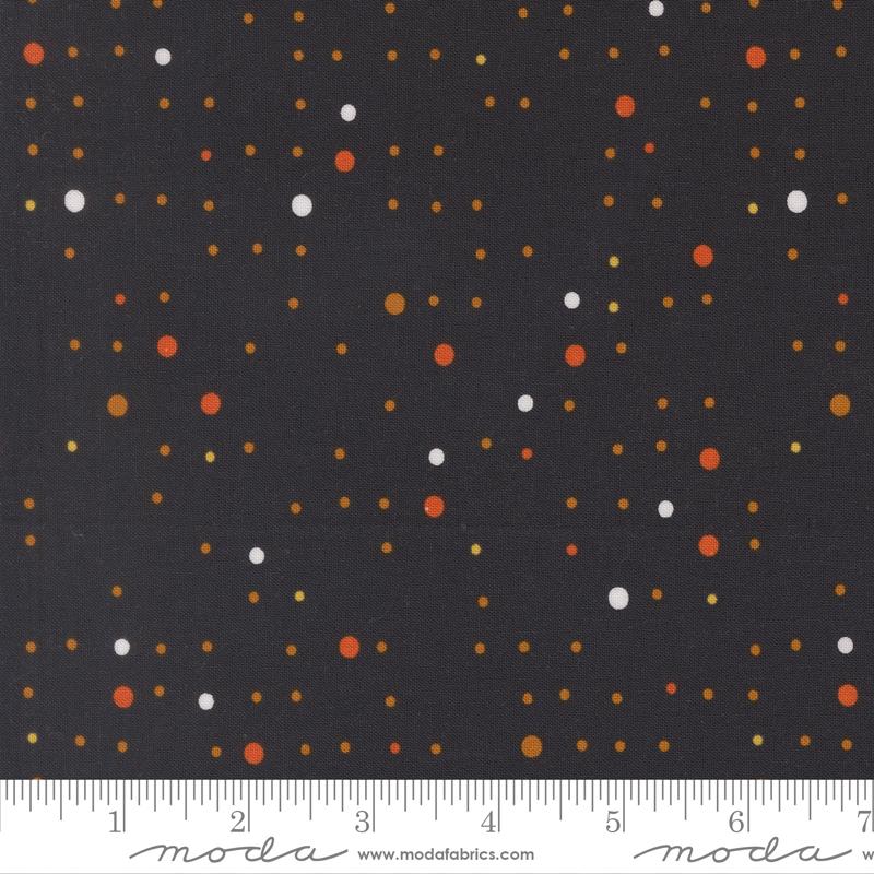 Dapple Dot in Midnight quilting fabric, part of the Balisong fabric collection by Zen Chic (SKU: 11665 12)