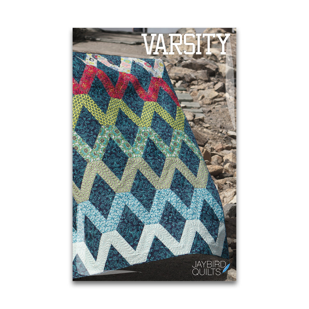 Varsity - Jaybird Quilts - Paper Pattern - JBQ 117