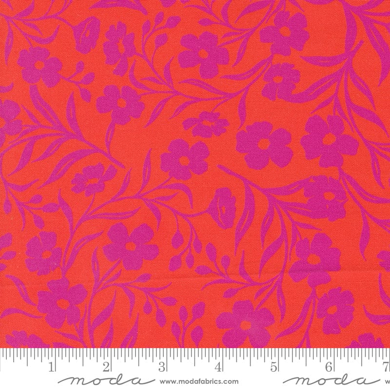 Maeve - Tansy in Mandarin - Crystal Manning for Moda - 11934 28 - Half Yard