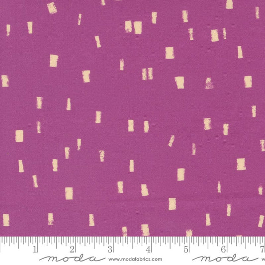 Maeve - Ink Dash in Cyclamen - Crystal Manning for Moda - 11939 19 - Half Yard
