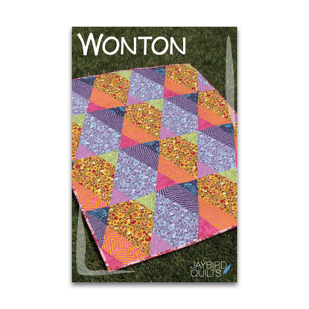 Wonton - Jaybird Quilts - Paper Pattern - JBQ 124