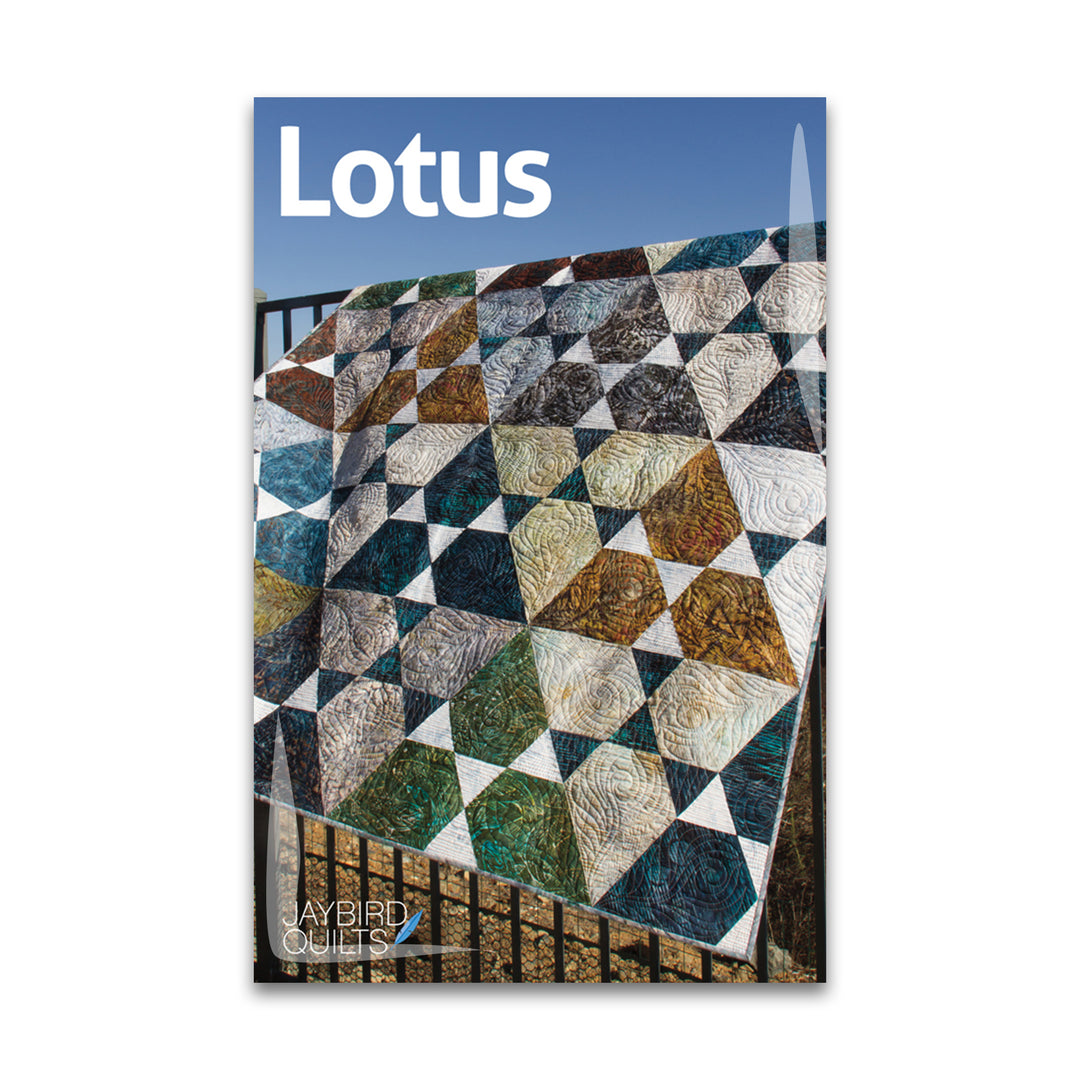 Lotus - Jaybird Quilts - Paper Pattern - JBQ 128