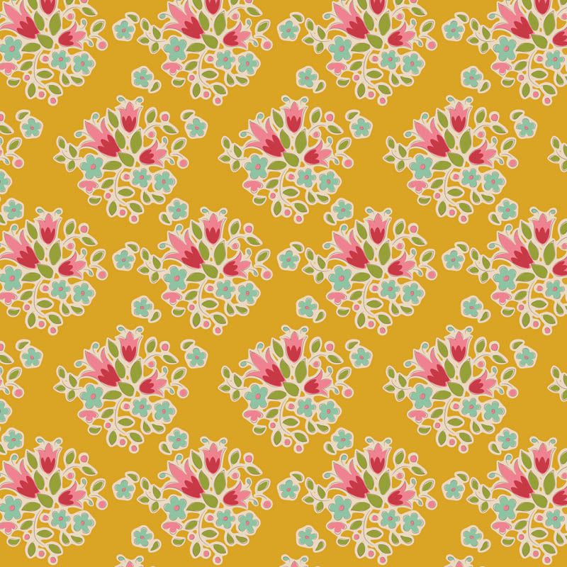 Creating Memories - Spring - Lulu in Yellow - Tilda Fabrics - TIL130123