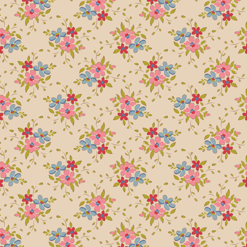 Creating Memories - Spring - Frida in Pearl - Tilda Fabrics - TIL130124