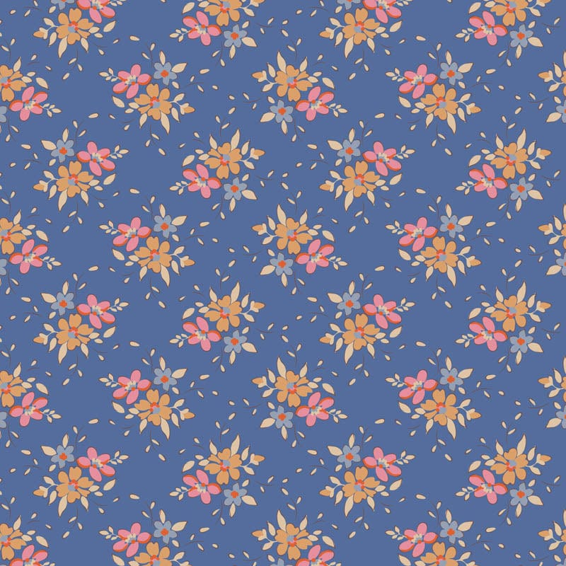 Cotton quilting fabric pattern called 'Summer'. Part of the 'Creating Memories' fabric collection. Designed by Tilda Fabrics for fabric company Tilda Fabrics. SKU: TIL130132. 44-45 inch width.