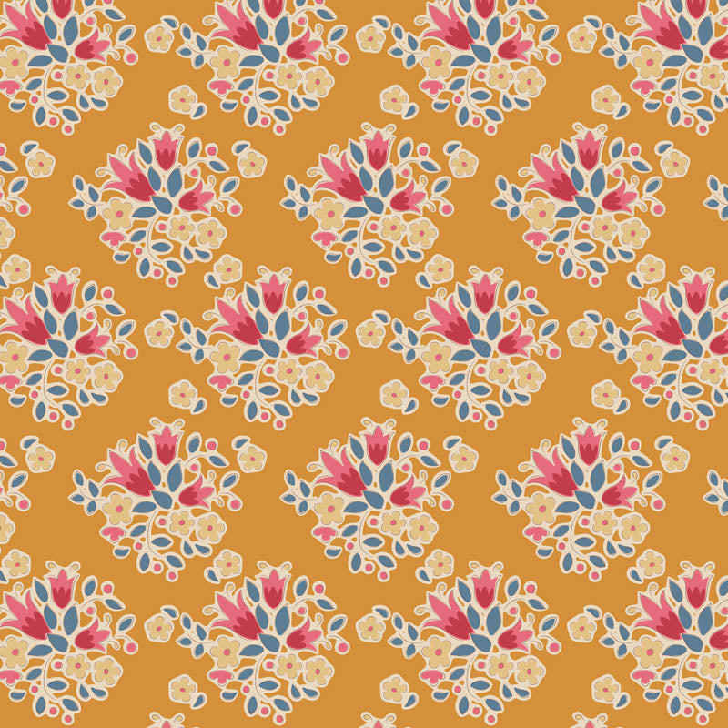 Creating Memories - Autumn - Lulu in Saffron - Tilda Fabrics - TIL130139