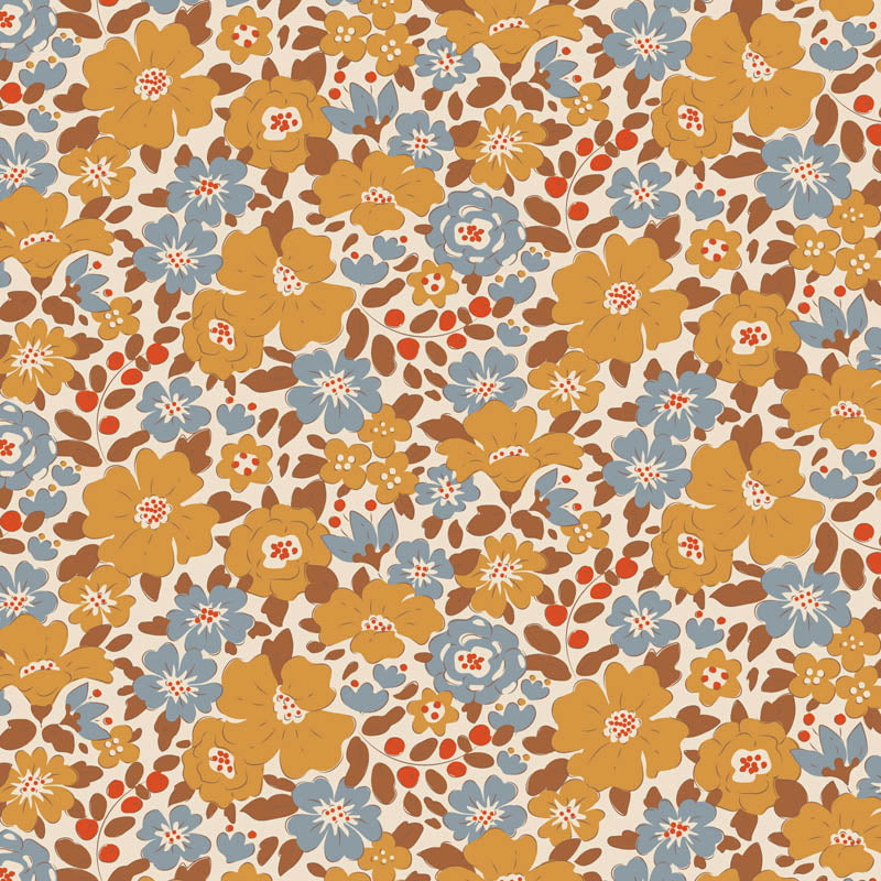 Creating Memories - Autumn - Harper in Saffron - Tilda Fabrics - TIL130142