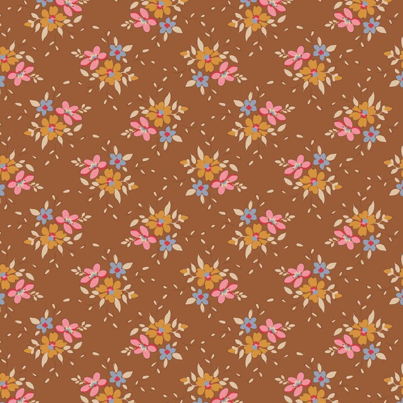 Cotton quilting fabric pattern called 'Autumn'. Part of the 'Creating Memories' fabric collection. Designed by Tilda Fabrics for fabric company Tilda Fabrics. SKU: TIL130143. 44-45 inch width.