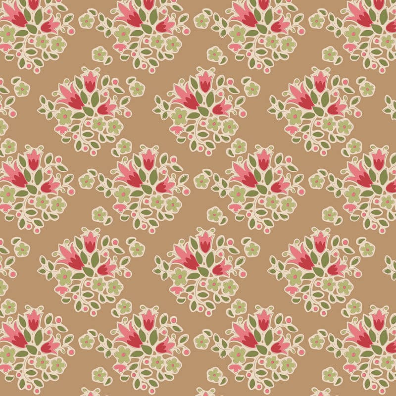 Cotton quilting fabric pattern called 'Winter'. Part of the 'Creating Memories' fabric collection. Designed by Tilda Fabrics for fabric company Tilda Fabrics. SKU: TIL130148. 44-45 inch width.