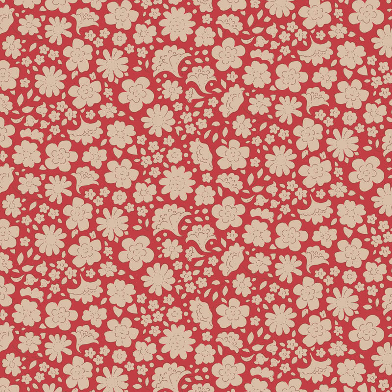Creating Memories - Winter - Carla in Red - Tilda Fabrics - TIL130152