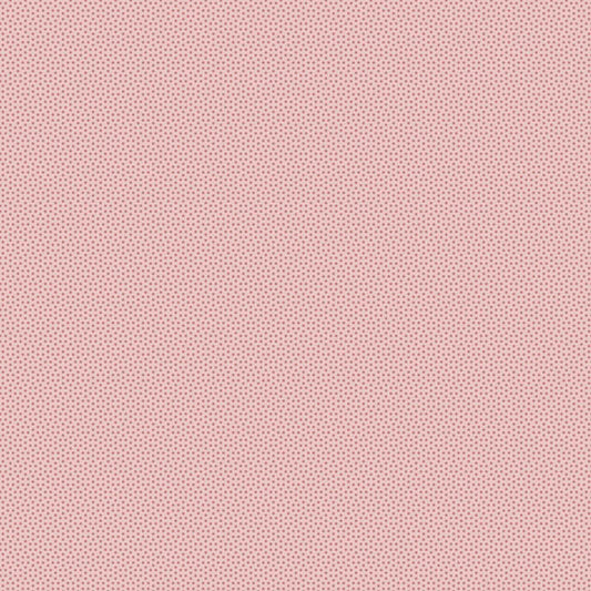 Dusty Rose quilting fabric, part of the Poppy Seed fabric collection from Tilda Fabrics (SKU: TIL130184)