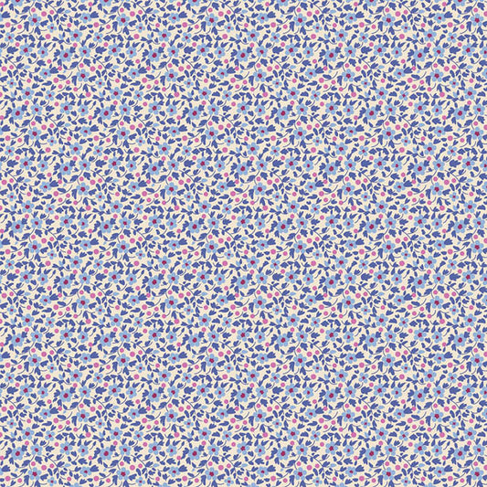 Iris quilting fabric, part of the Brie Basics fabric collection from Tilda Fabrics (SKU: TIL130189)