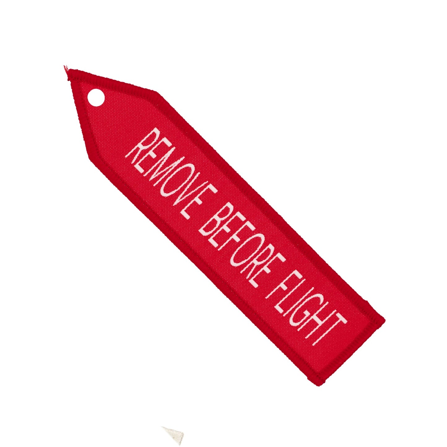 High Flight - Remove Before Flight - by Sarah Thomas - 30x127mm - Iron-On Applique Patch