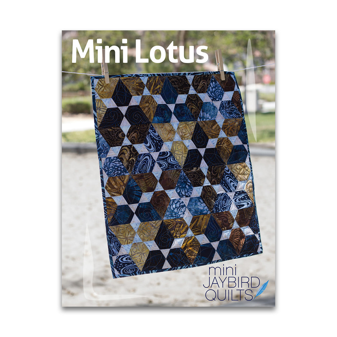 Mini Lotus - Jaybird Quilts - Paper Pattern - JBQ 143