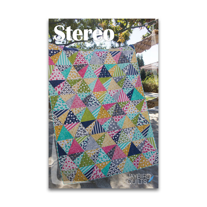 Stereo - Jaybird Quilts - Paper Pattern - JBQ 151