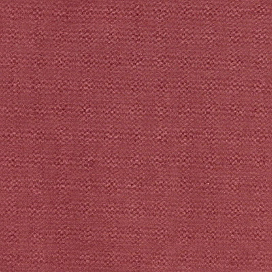 Tilda Basics - Chambray Solids - Burgundy - 160040 - Half Yard