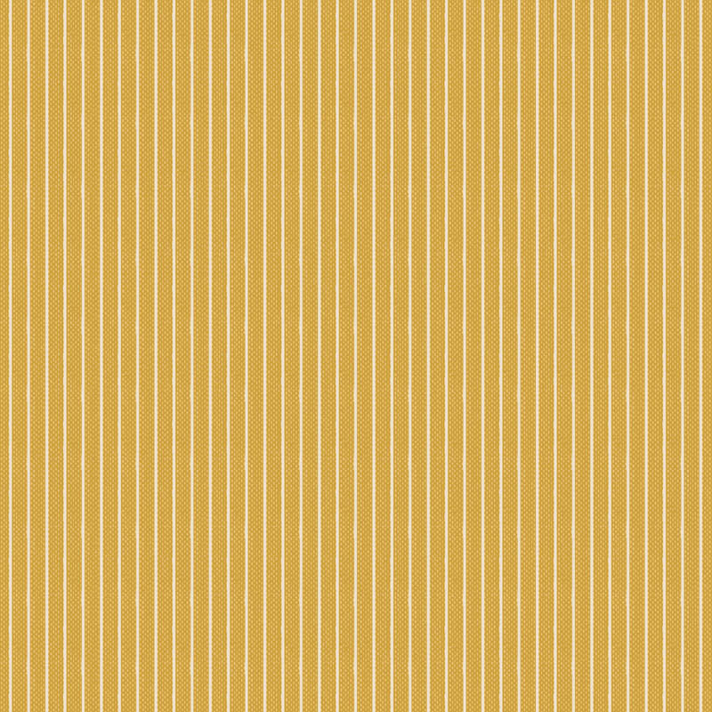 Creating Memories - Spring - Stripe Woven in Yellow - Tilda Fabrics - TIL160062