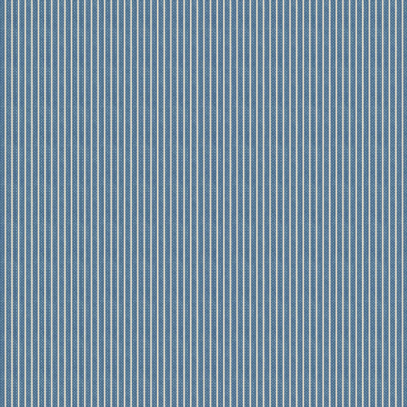 Creating Memories - Summer - Tiny Stripe Woven in Blue - Tilda Fabrics - TIL160070