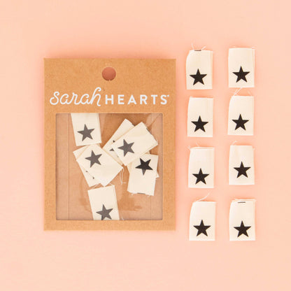Sarah Hearts - Black Star Labels - LC218
