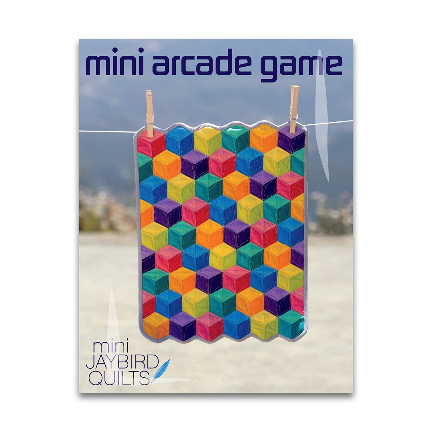 Paper quilt pattern called 'Mini Arcade Game' by Jaybird Quilts. SKU: JBQ 173