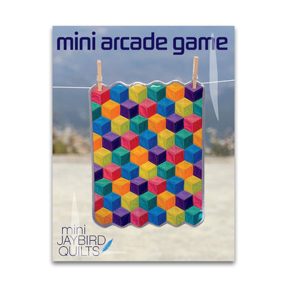 Paper quilt pattern called 'Mini Arcade Game' by Jaybird Quilts. SKU: JBQ 173