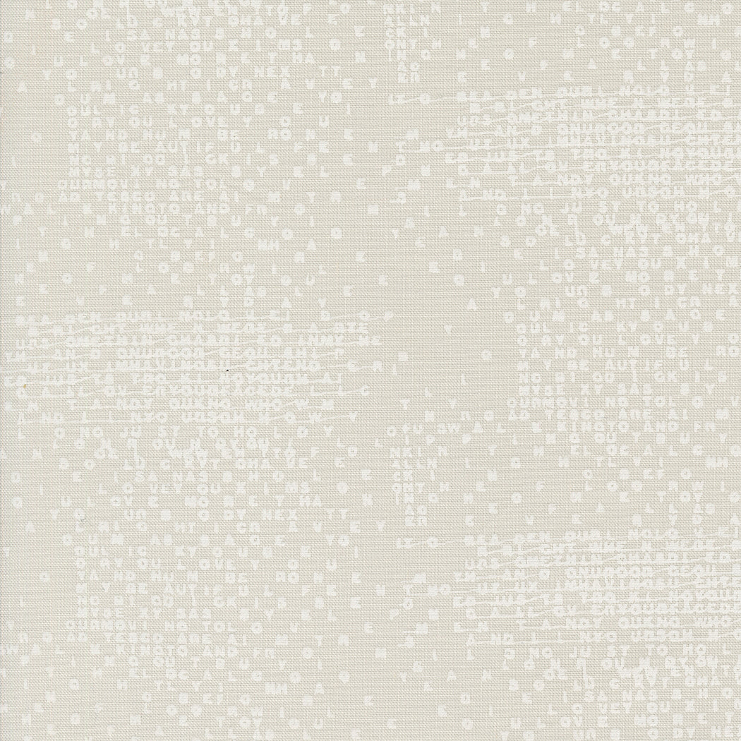 PREORDER - Still More Paper - Spell It Again in Fog - Zen Chic - 1871 13 - Half Yard