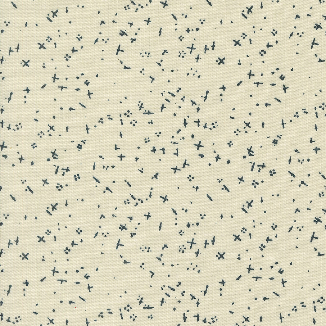 PREORDER - Still More Paper - Scattered in Eggshell - Zen Chic - 1872 14 - Half Yard