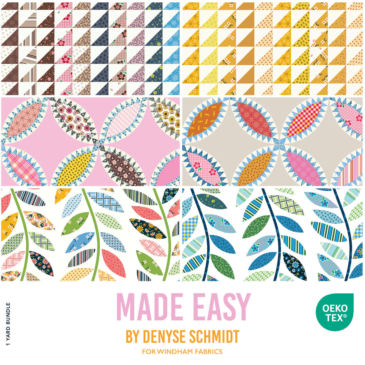 Made Easy by Denyse Schmidt - 6 pc. Full Yard Bundle