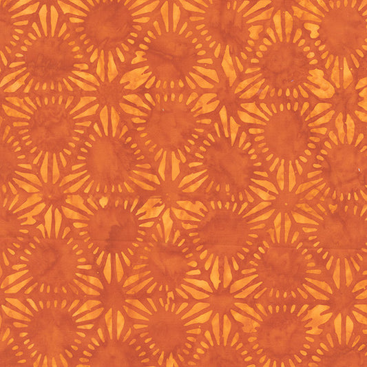 Painted Sky - Dazzle in Mandarin - Baliscapes - 20235Q-X - Half Yard (Preorder)