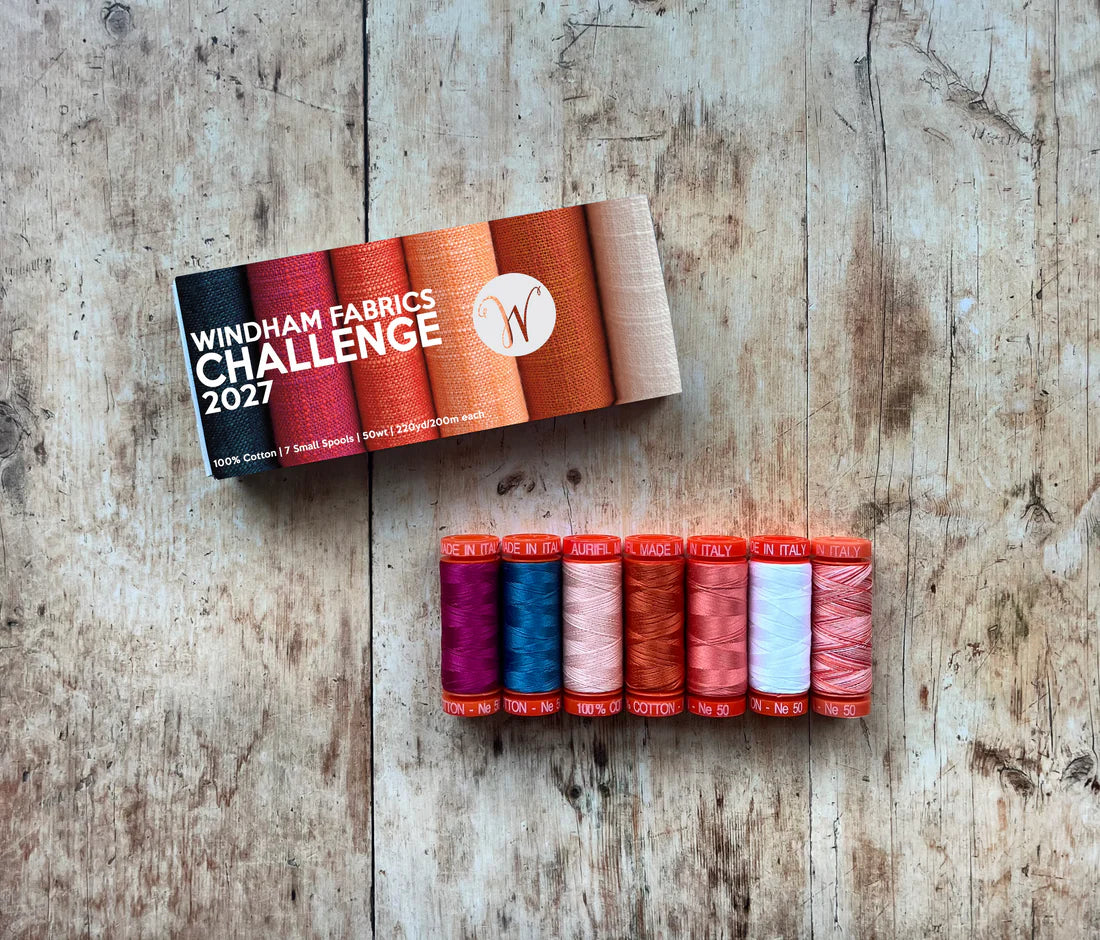 2027 Windham Fabrics Challenge Thread Set - 7 pc Set (Preorder)