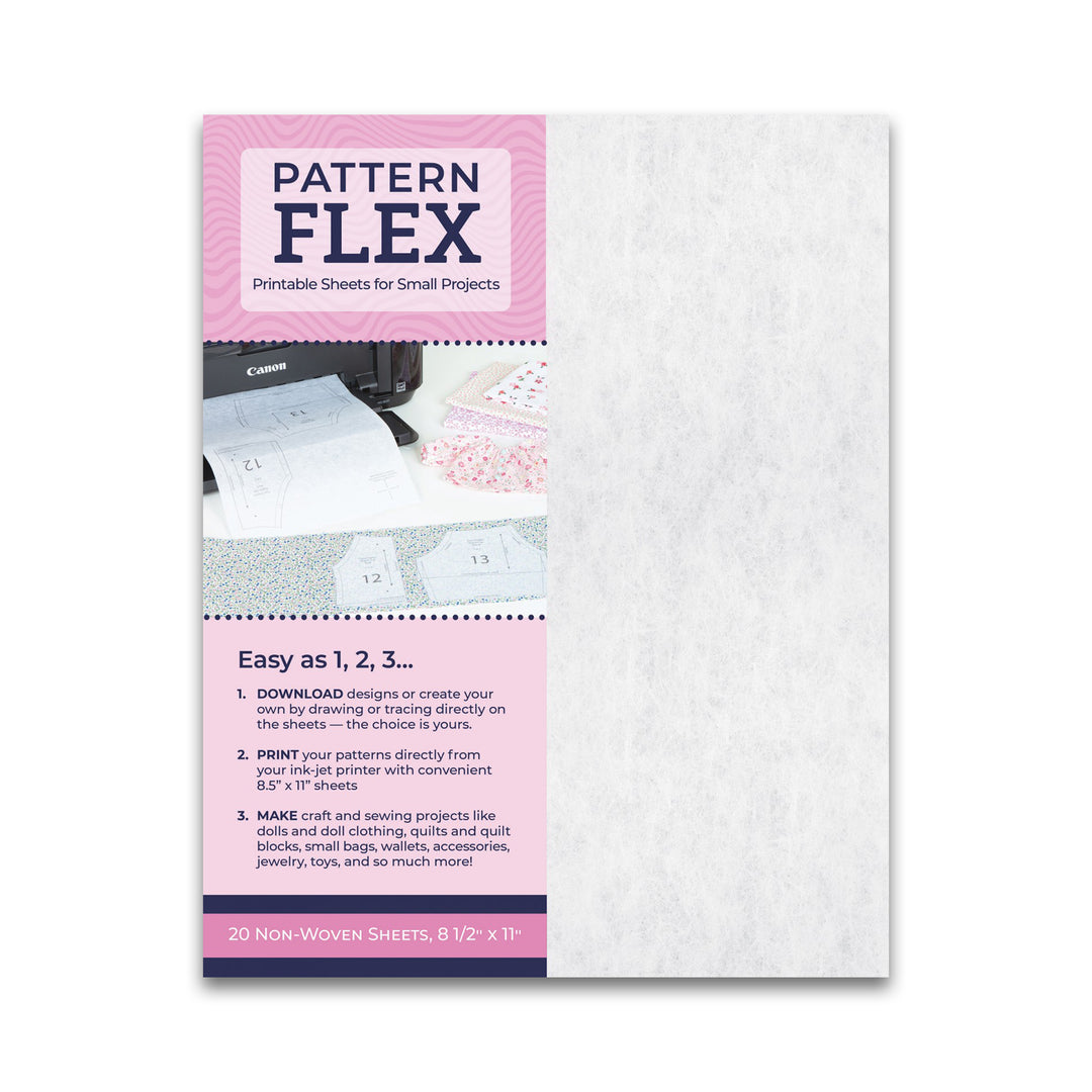 Pattern Flex - Printable Non-Woven Interfacing Sheets - 20516