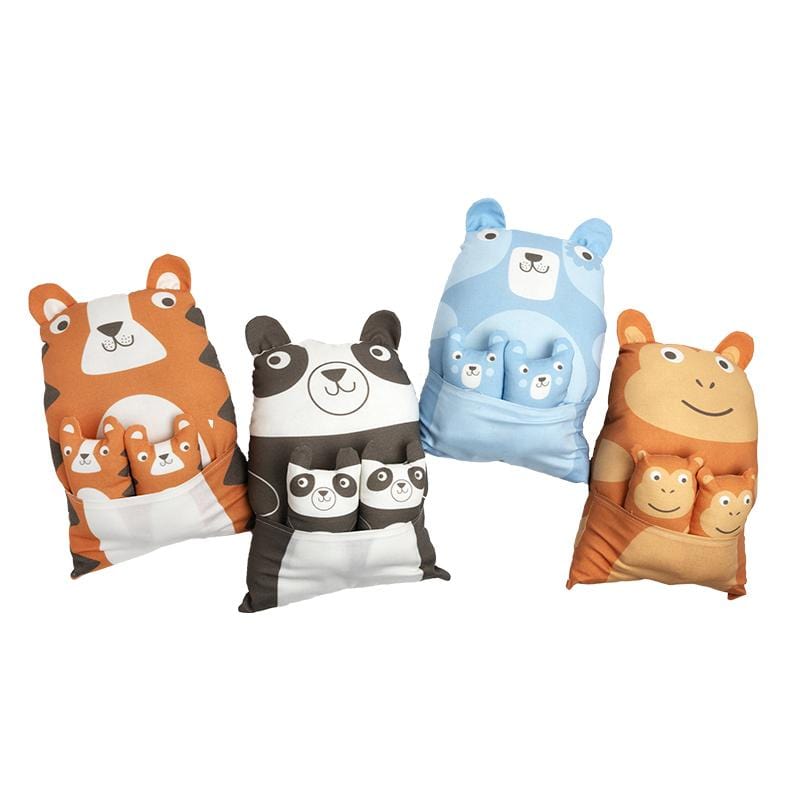 PREORDER - Animal Park Fun - Animal Stuffies Panel 36" x 60" - Stacy Iest Hsu - 20969 11