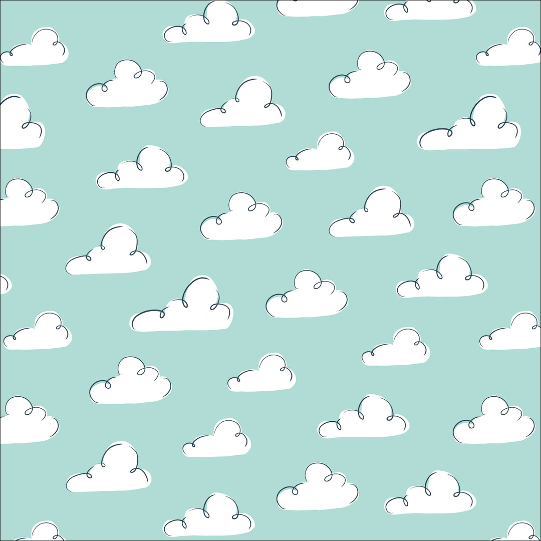 Dog Days of Summer - Summer Sky - Krissy Mast - 227413 - Half Yard