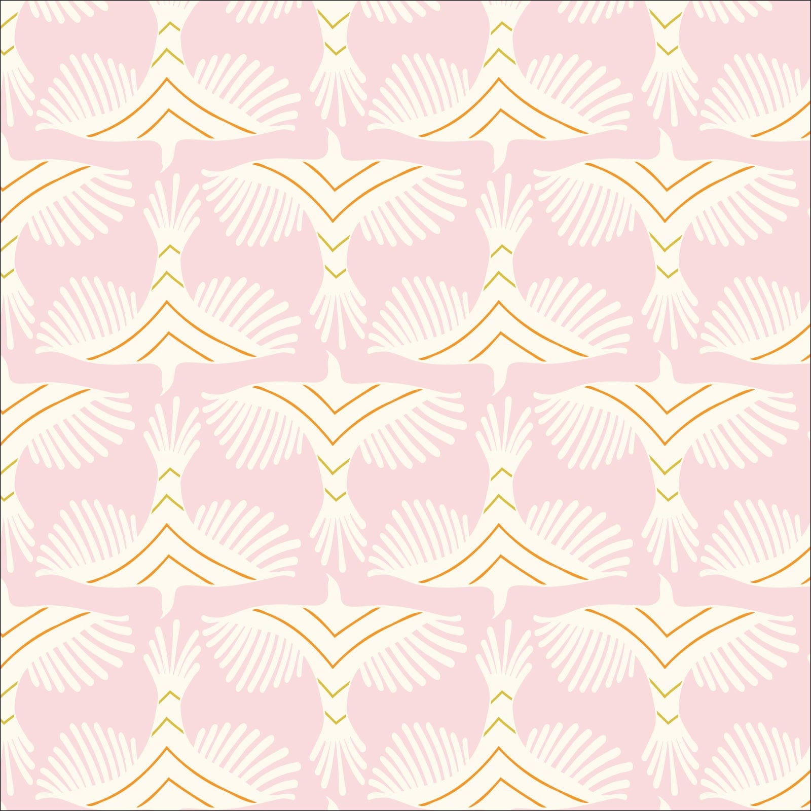 Cotton quilting fabric pattern called 'Soar'. Part of the 'Savanna Dreams' fabric collection. Designed by Kate Lower for fabric company Cloud 9 Fabrics. SKU: 227453. 44-45 inch width.