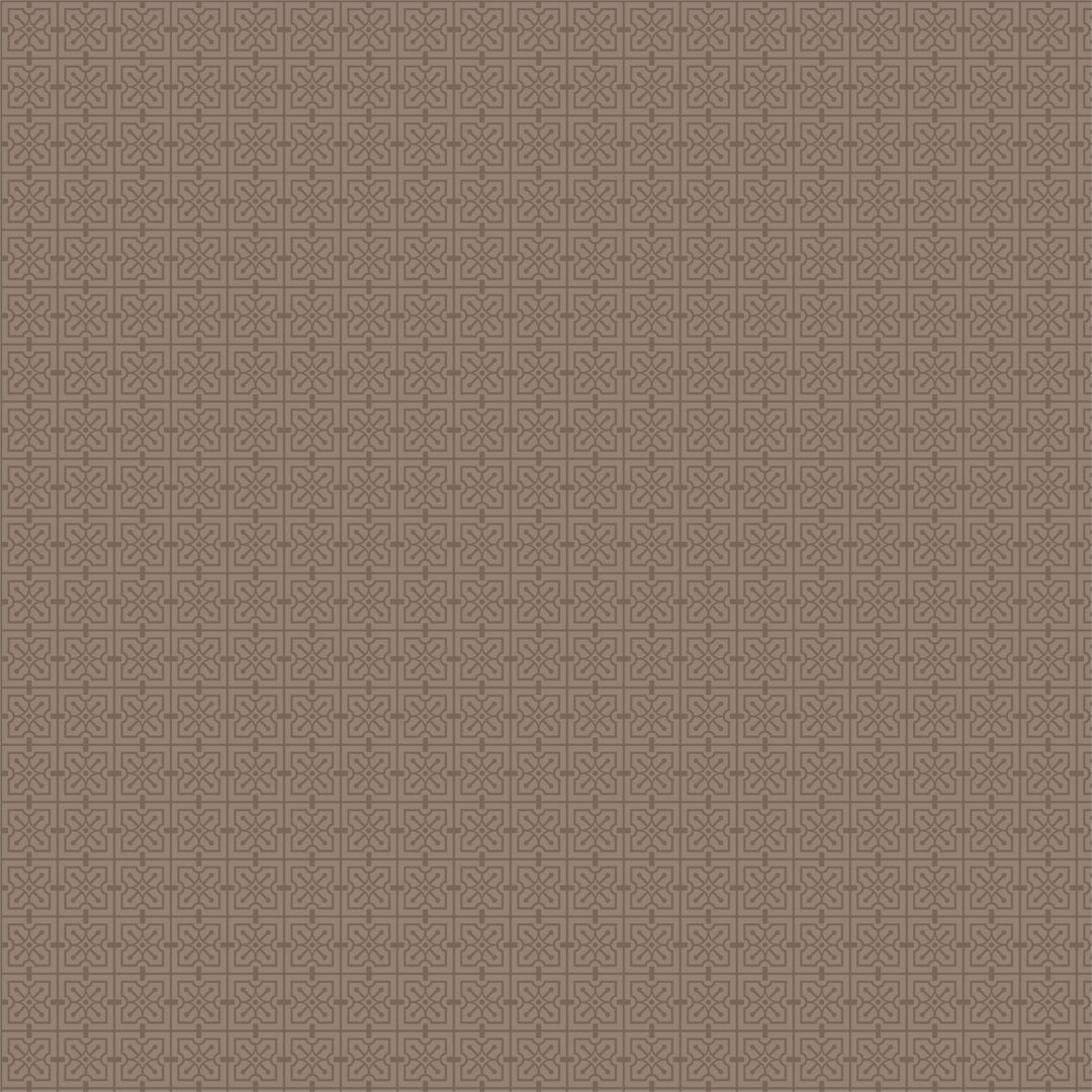 Cotton quilting fabric pattern called 'The House Beautiful Design C in Oak Bark'. Part of the 'March Balloons' fabric collection. Designed by Frank Lloyd Wright Collection with Cloud 9 Fabrics for fabric company Cloud 9 Fabrics. SKU: 227552. 44-45 inch width.