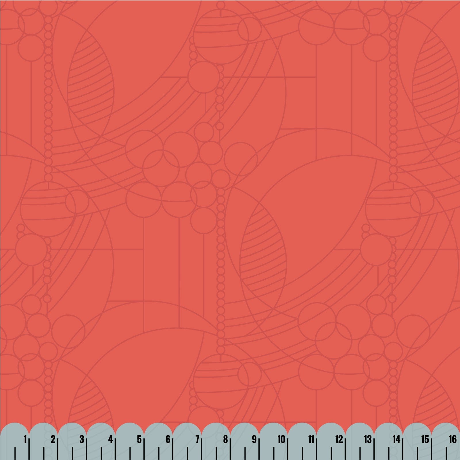 PREORDER - 108" Frank Lloyd Wright Collection - March Balloons in Bright - By Frank Lloyd Wright - 227560 - Half Yard