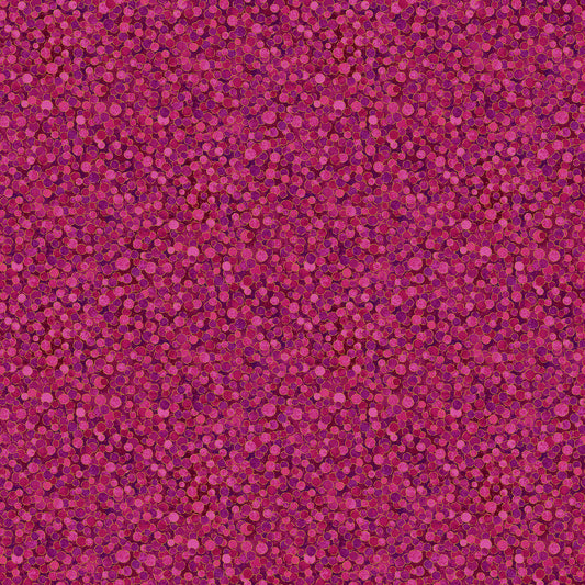 Bubble Gum quilting fabric, part of the Shimmer fabric collection by Deborah Edwards (SKU: 27895M-28)
