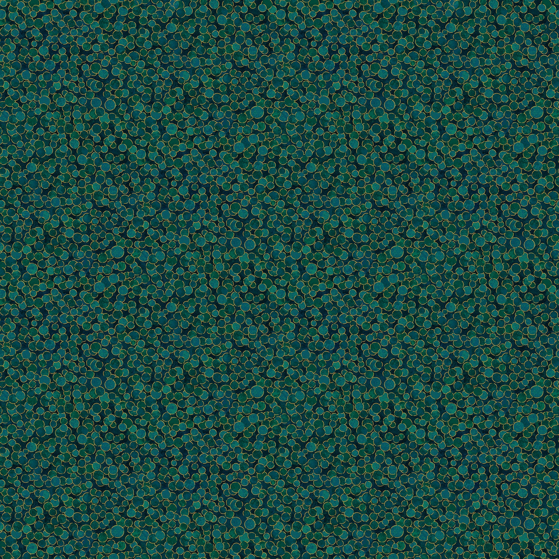 Peacock quilting fabric, part of the Shimmer fabric collection by Deborah Edwards (SKU: 27895M-78)