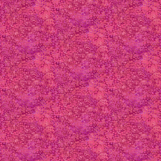 Bubble Gum quilting fabric, part of the Shimmer fabric collection by Deborah Edwards (SKU: 27896M-28)