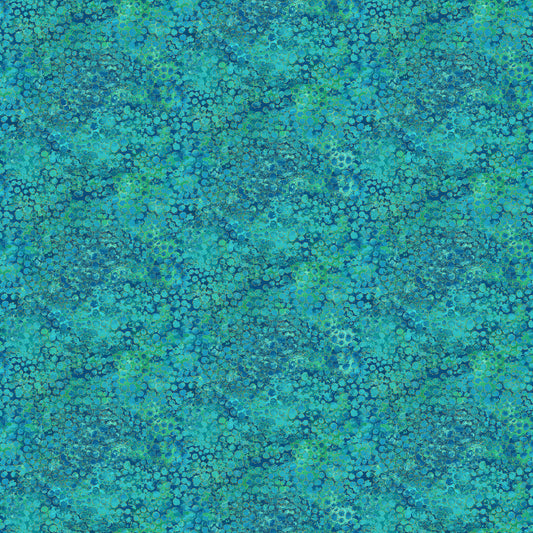 Lagoon quilting fabric, part of the Shimmer fabric collection by Deborah Edwards (SKU: 27896M-66)