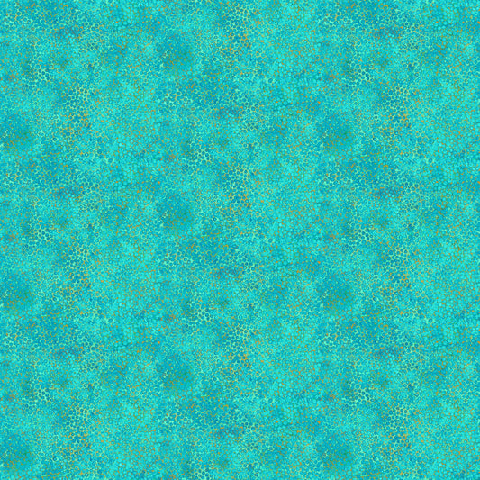 Lagoon quilting fabric, part of the Shimmer fabric collection by Deborah Edwards (SKU: 27897M-66)