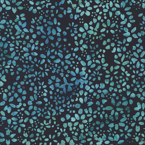 Grandeur - Petals in Black - Baliscapes - 2920Q-X - Half Yard