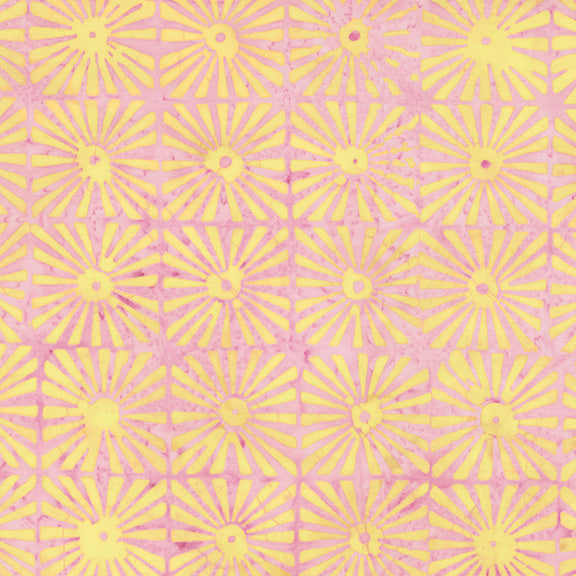 Tropical Sunset - Sunrays in Blush - Jacqueline De Jonge - 30008Q-X - Half Yard (Preorder)