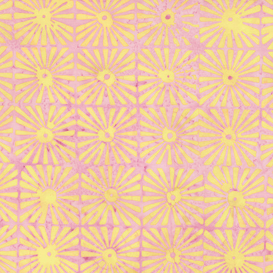 Tropical Sunset - Sunrays in Blush - Jacqueline De Jonge - 30008Q-X - Half Yard (Preorder)