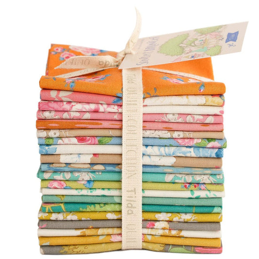 Sunday Brunch Fat Eighth Bundle, 20 Pieces - by Tilda Fabrics