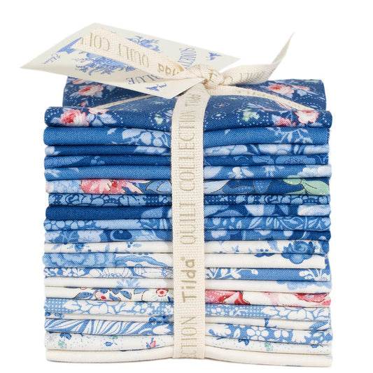 Something Blue Fat Eighth Bundle by Tilda Fabrics, 20 Pieces (Preorder)
