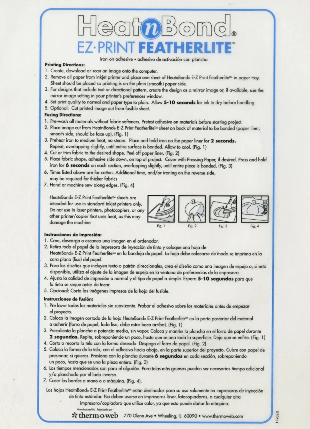 EZ Print Featherlite - 8-1/2" x 11" - 10pk