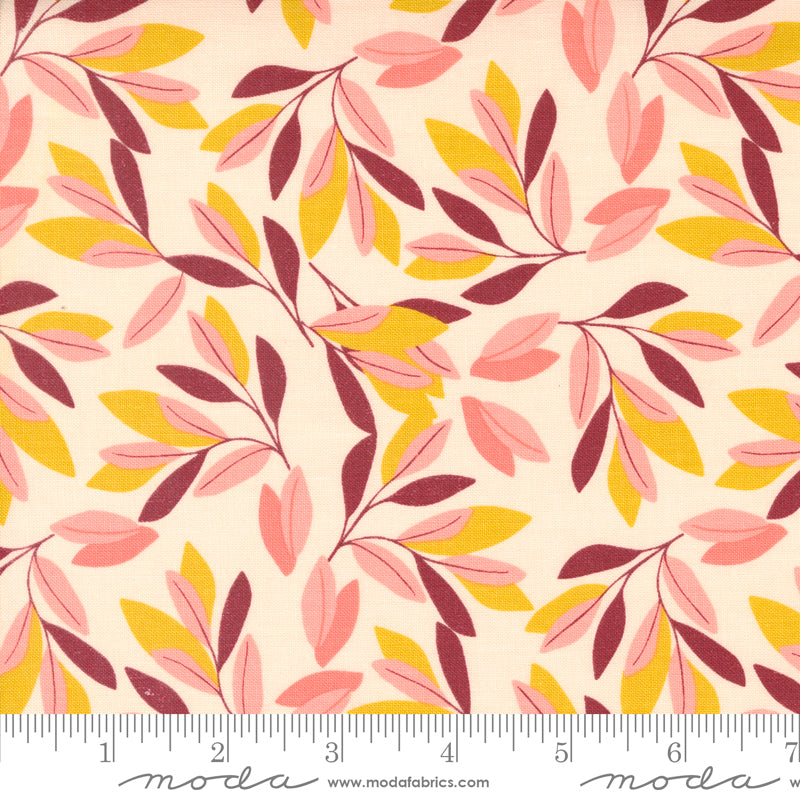 Willow - Willow Leaves in Blush - 36061 15 - Half Yard