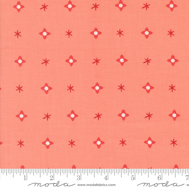 Tiny Christmas - Christmas Star in Carnation - Lizzy House - 37135 14