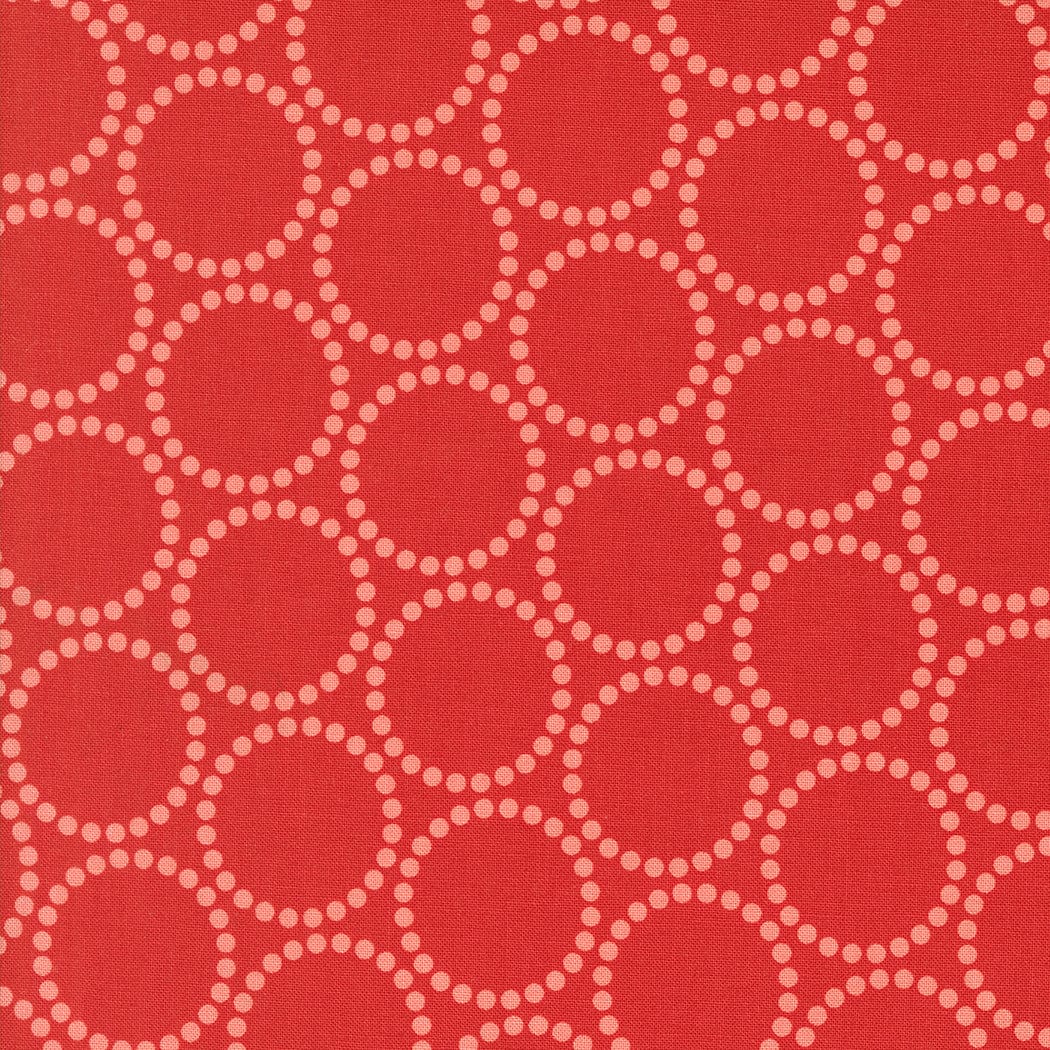 Tiny Christmas - Pearl Bracelet in Christmas Red - Lizzy House - 37136 12